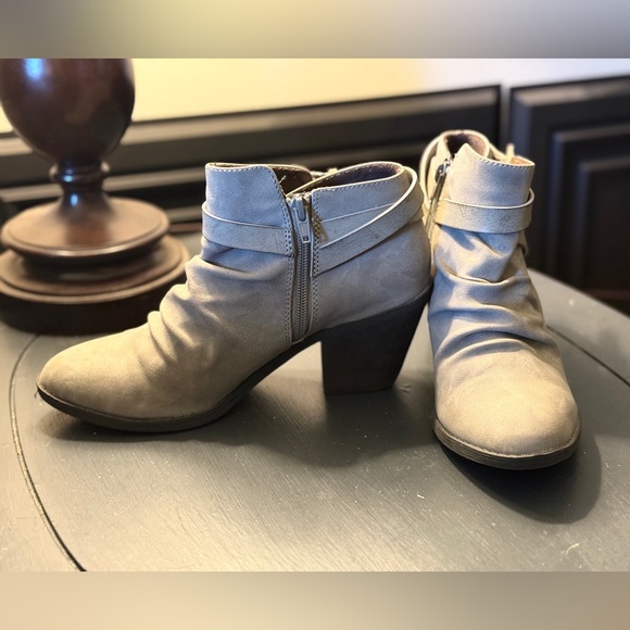 Blowfish Women's Gray Ankle Boots sz 8 - Picture 2 of 7